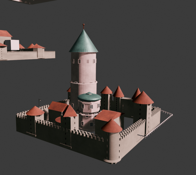 Blender : add-on ~ castle generator ~ 城をデザインする