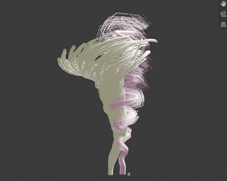 Blender : add-on ~ KJ Tornado Designer ~ 竜巻を作る